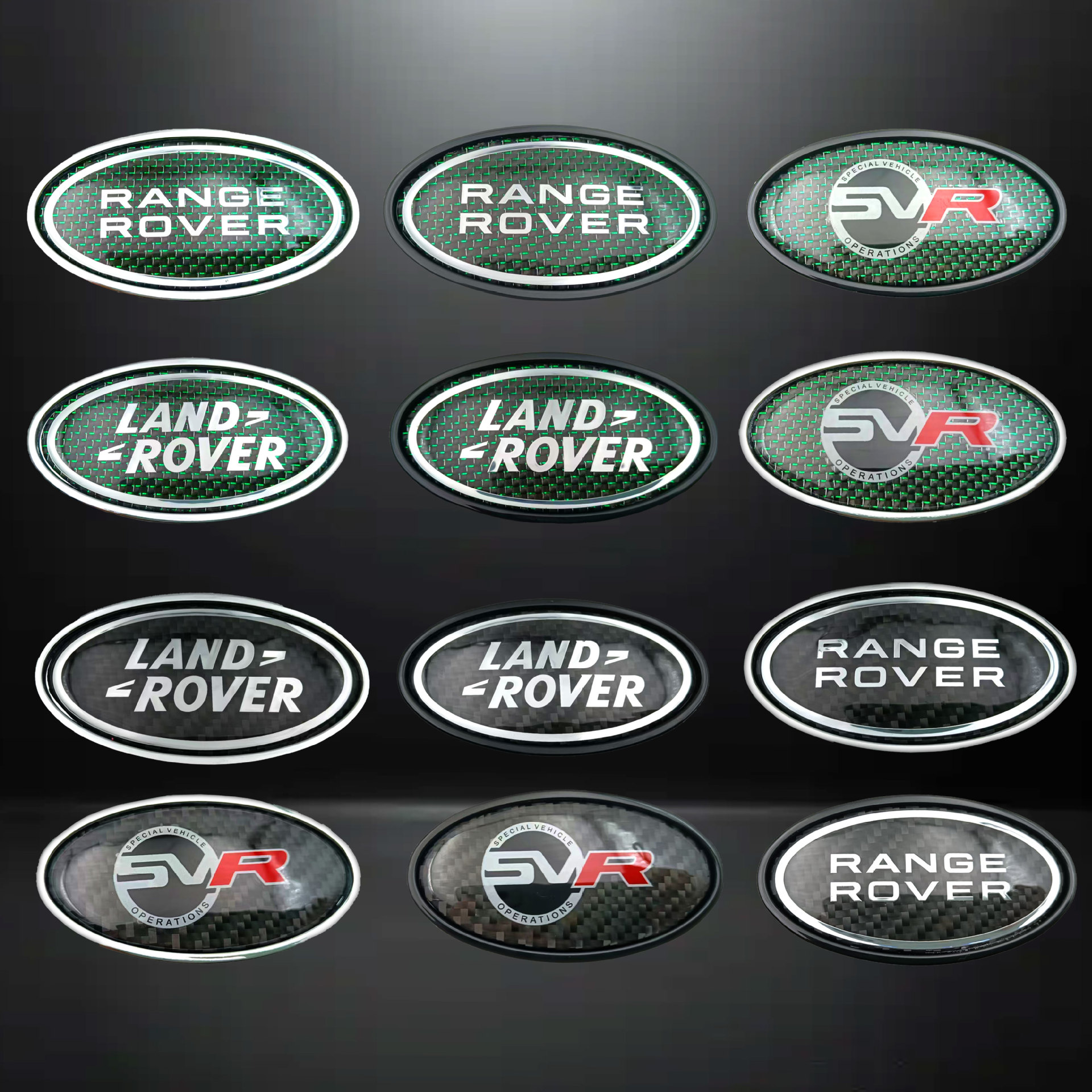 Suitable for Land Rover Range Rover Car Stickers, Range Rover Car Logo, Land Rover Modification Stickers, Trunk Stickers