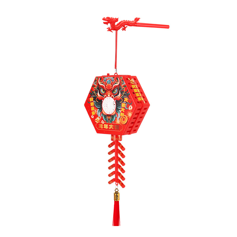 Dragón Año nuevo juguete para niños simulación eléctrica petardos luminoso Año Nuevo linterna portátil Año Nuevo descompresión diversión Juguetes