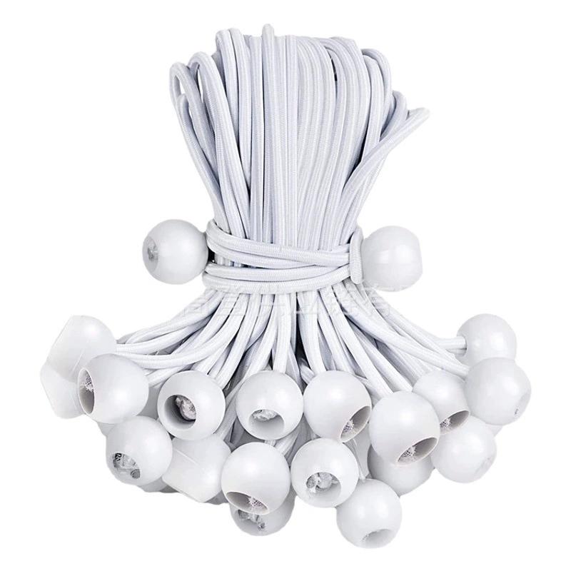 Трансграничная латексная шелковая шаровая Головка эластичная веревка наружная фиксированная палатка пластиковый шар эластичный канат батут эластичный мяч веревка