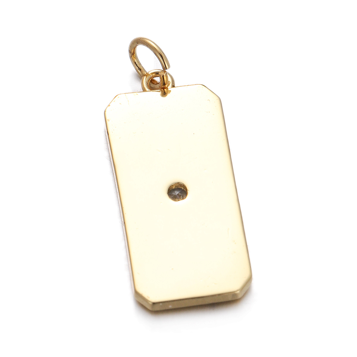 8g Weight Pendant, Chain Jewelry Making Type Zircon Inlay Material DIY Jewelry Accessories Classification 1 Piece Quantity Copper Material Geometric, Star, Moon Pattern Plating, Inlay Design Simple Style Style 1 Piece Copper Zircon Geometric Star Moon Pendant Chain 34
