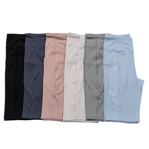 Thin leggings for women, running training, yoga wear, fitness outer wear, short sports pants, small men's shorts, summer