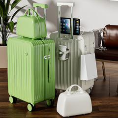 Portable Luggage Makeup Small Box Bag National Trend Women Storage Password Lock Box Small Lightweight Mother and Child Travel Suitcase