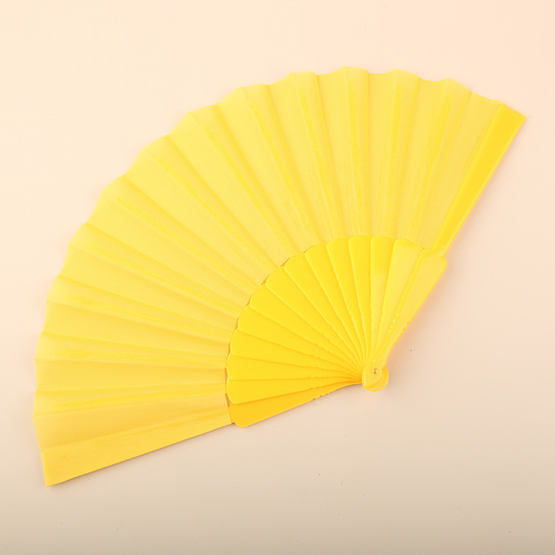 Abanico Plegable de Encaje de Plástico, Estampado, para Danza image 65