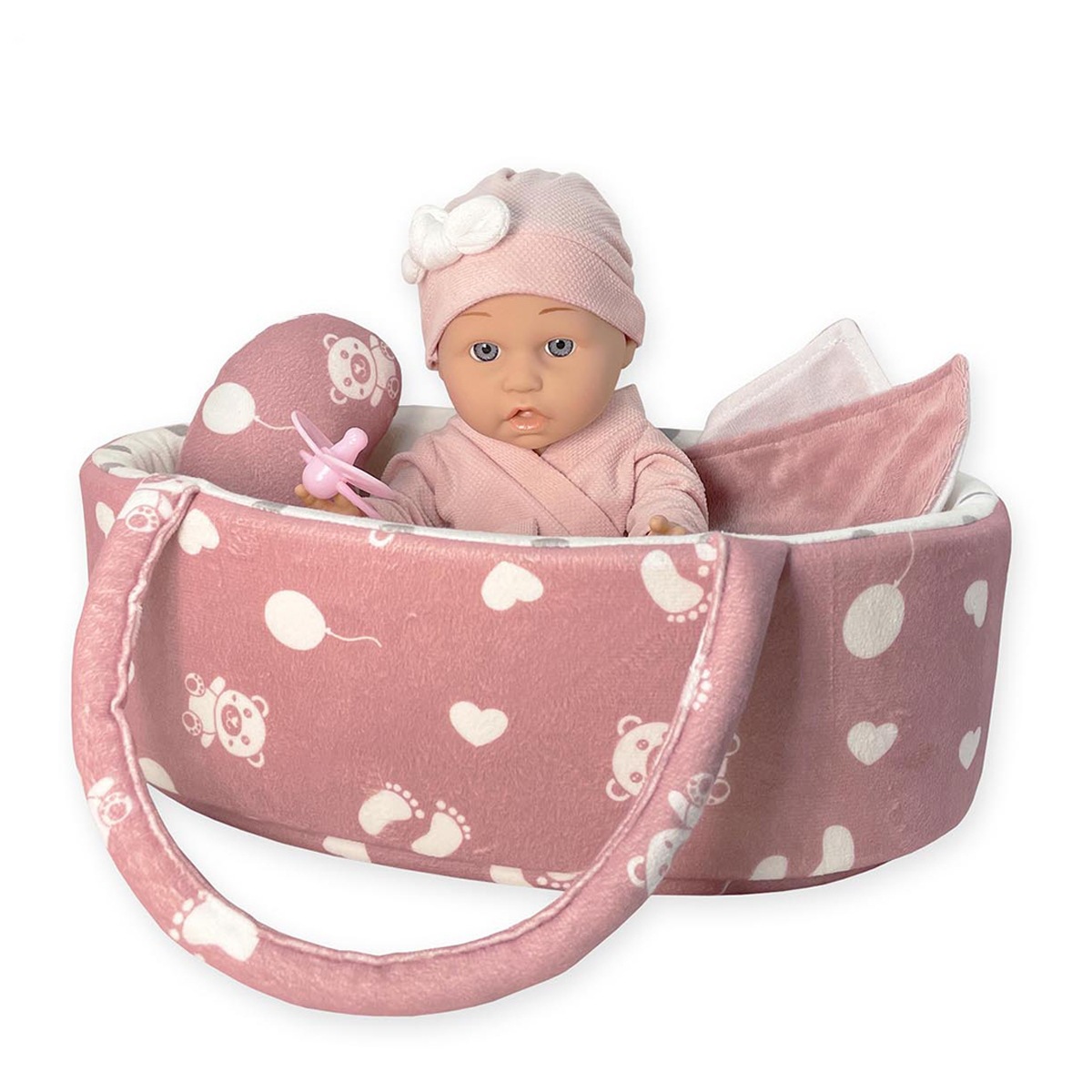 Cross-Border Export Newborn Comfort Play House Doll Toy Set Artificial Doll Baby Doll Set