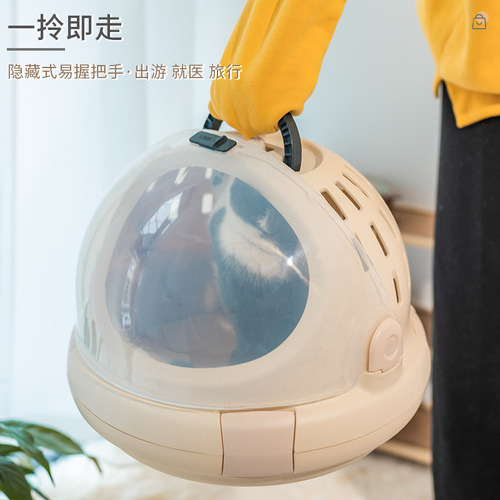 Spacecraft Cat Bag Cat Bed Portable Dog and Cat Cage Airline Box Cat Pet Large Capacity Handheld Backpack