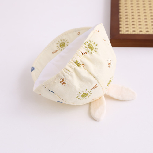 Sunshine Bunny Newborn Duck Hat Spring and Autumn Thin Infant Infant 0-3 Months Spring Sun Hat Baby Hat