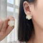 小众气质花朵珍珠耳钉