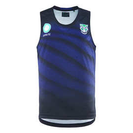 Rugby Jersey 2025款勇士背心橄榄球服球衣男子无袖运动衫