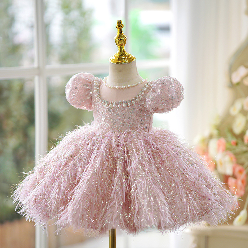 Vestito da principessa per bambina per matrimoni e compleanni_voghion.com