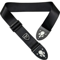 Guitar strap black folk electric guitar strap buckle musical instrument accessories factory