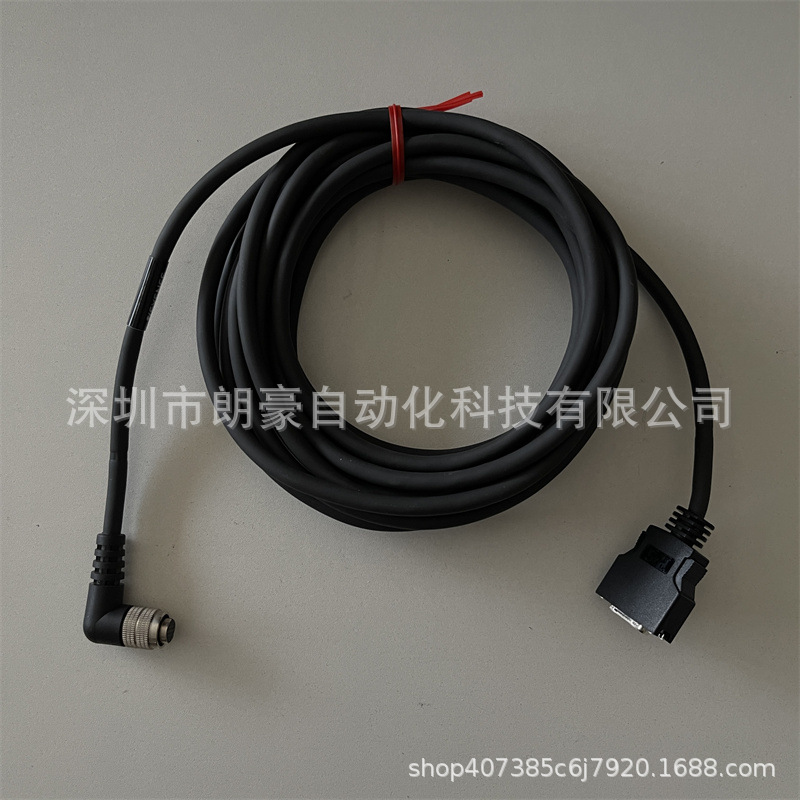 基恩士CA-CN5L视觉系统相机线L形连接器摄像机电缆5m全新原装原厂
