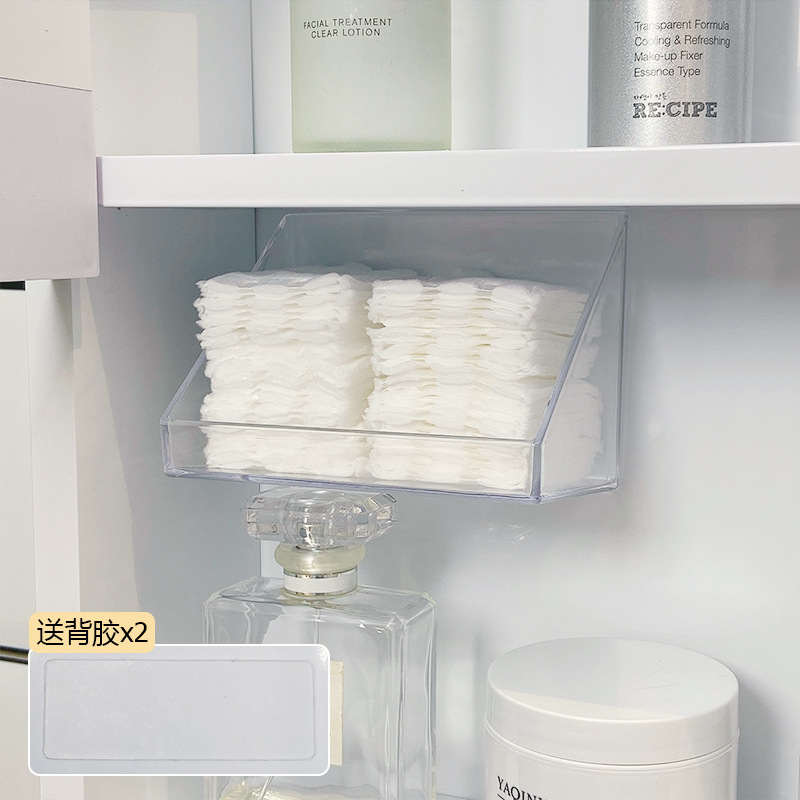 Transparent-bevel storage box