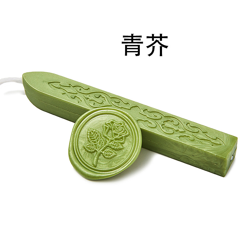 Tira de cera de sello de laca de fuego 42 cinta de plomo tira de cera de sellado sobre sello de regalo con núcleo patrón de flecha de laca de fuego cera de laca de fuego