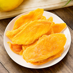 Thick-cut dried mango 500g preserved fruit office satiation Internet celebrity snack pregnant women and children snacks candied dried fruit wholesale