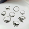 Retro set, ring, Aliexpress, wish, suitable for import, European style, wholesale