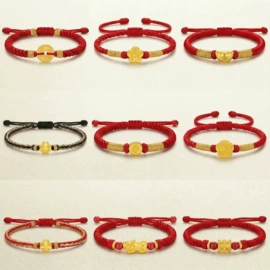 黄金手饰;黄金项饰;手链