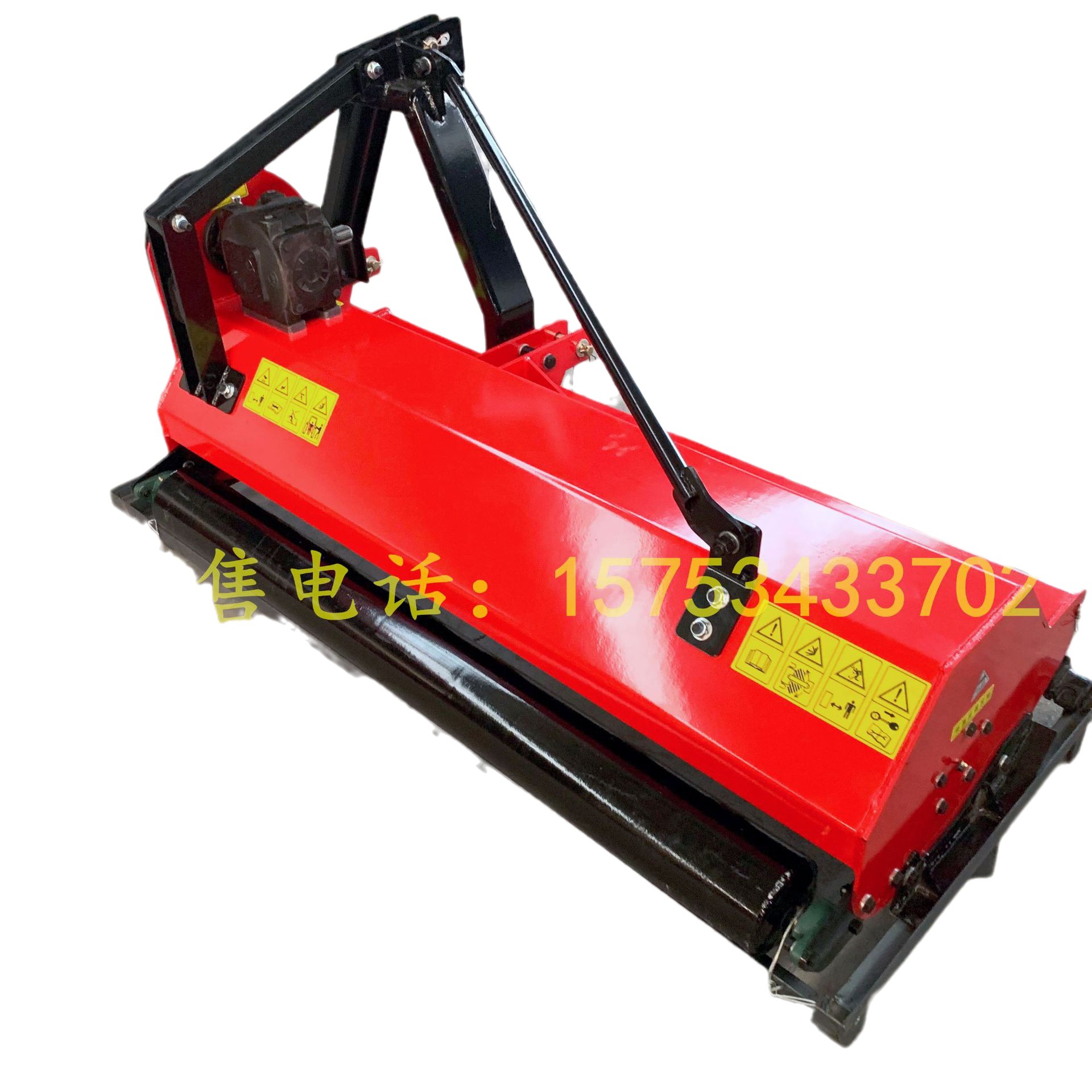 四轮拖拉机后置割草机 加重型打草机 收割小树枝割草机械设备