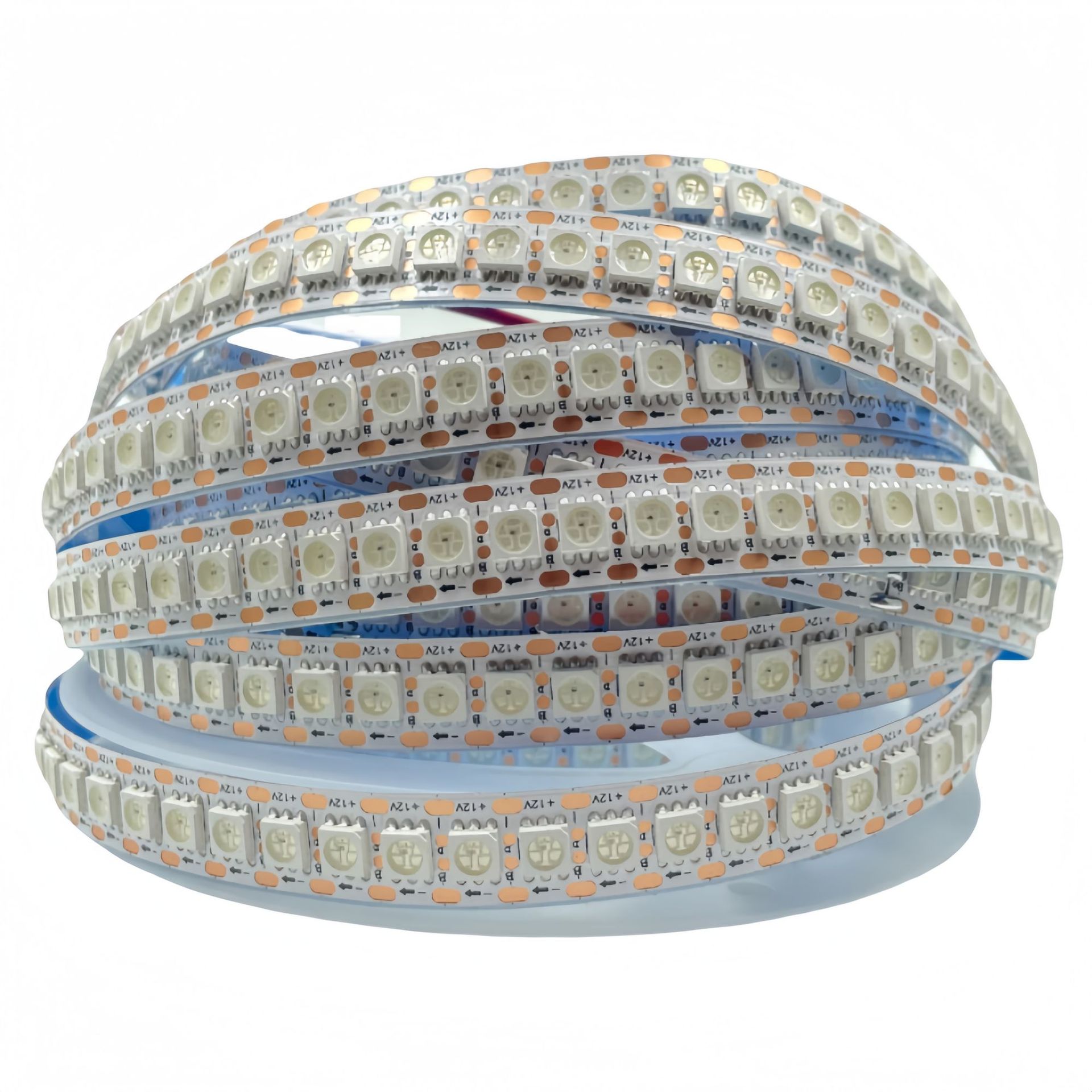 12V integrado IC lámpara de diapositiva ws2815 color RGB corredor LED barra de luz autoadhesiva 6096 punto de interrupción de la luz