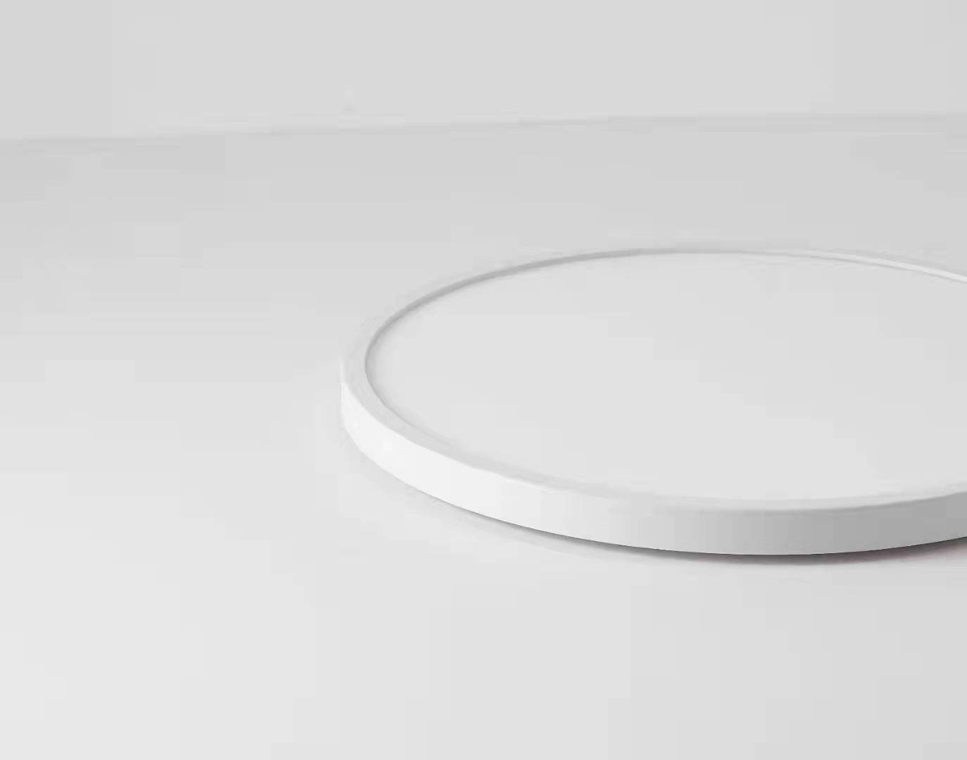 Pasillo redondo transfronterizo simple instalación downlight hotel centro comercial hogar iluminación LED superficie montada LED panel de luz