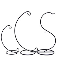 心形花架 S形半圆支架 月光型铁架玻璃瓶吊架微景观玻璃瓶铁萍润