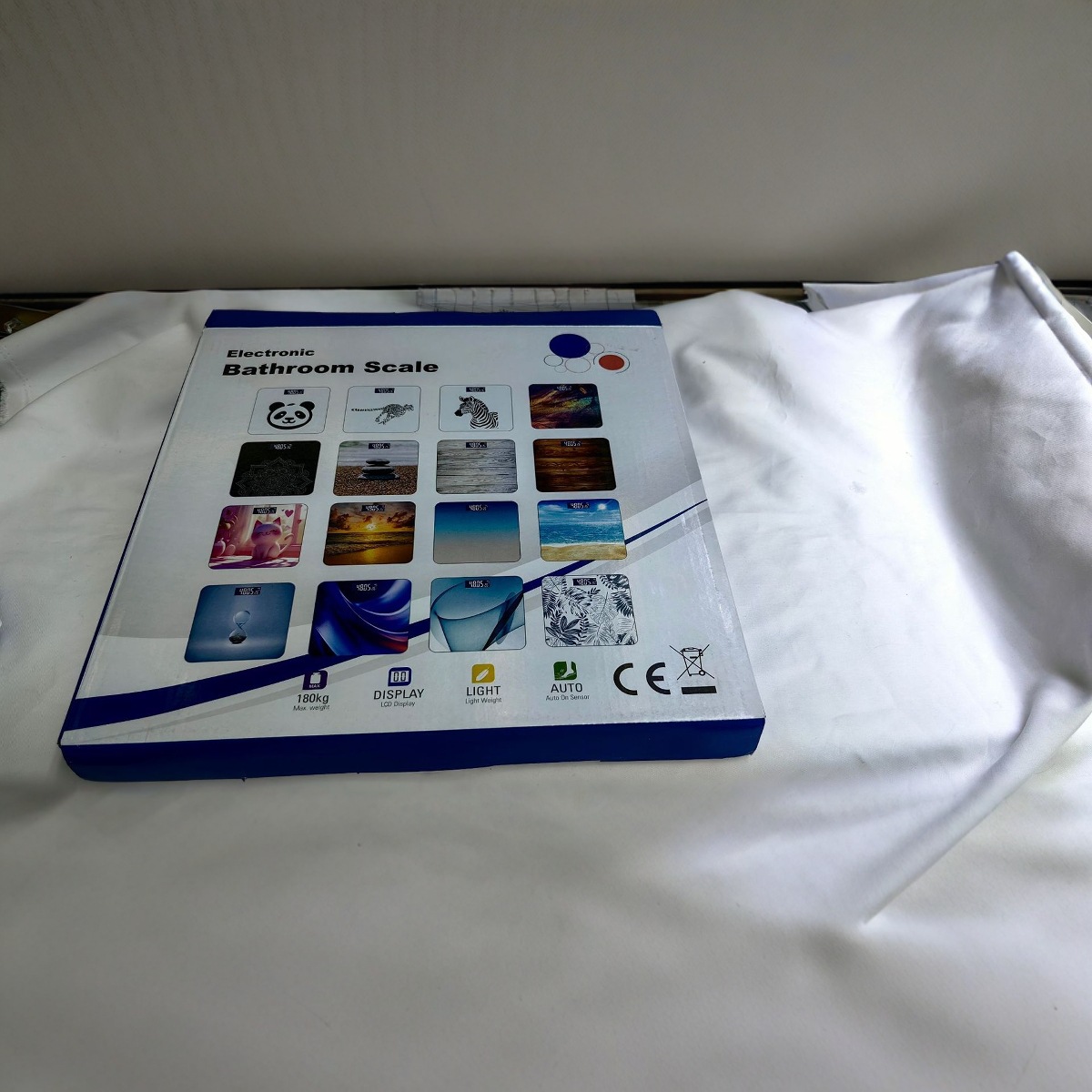 Peso de peso de peso corporal 180KG5MM de vidrio templado escala electrónica de peso de peso de peso escala doméstica 2024