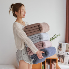 纯棉色织日式三层水洗小格毛巾被全棉原棉纱布盖毯垫毯子亲肤