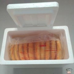 包郵便代発麦多パイ半製品急凍麺食は紙袋120グラム1袋10個包郵便川を送る