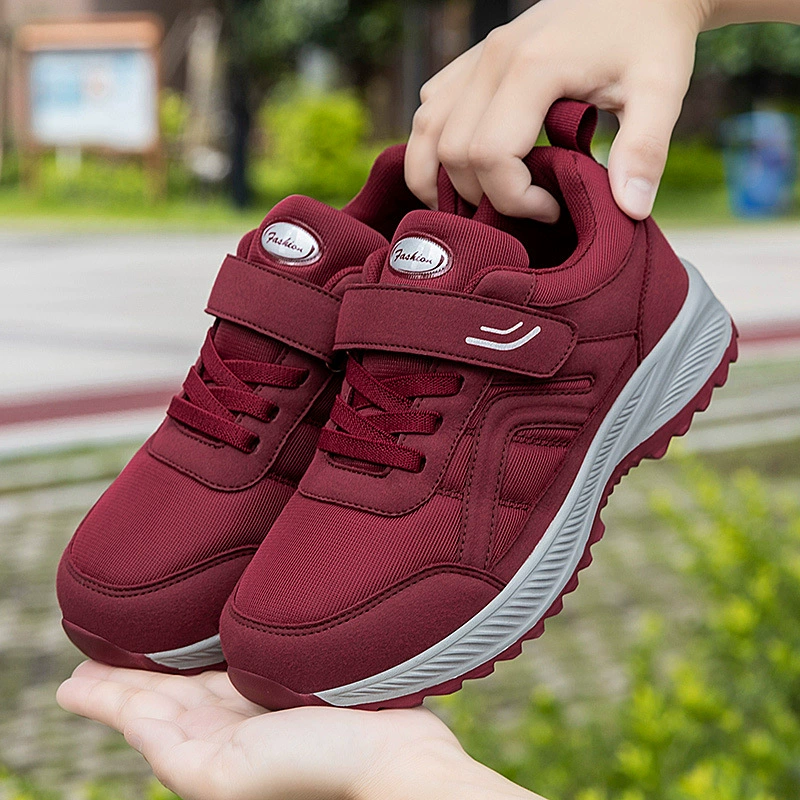 Обувь для пожилых женщин весной и осенью новые кроссовки среднего и пожилого возраста