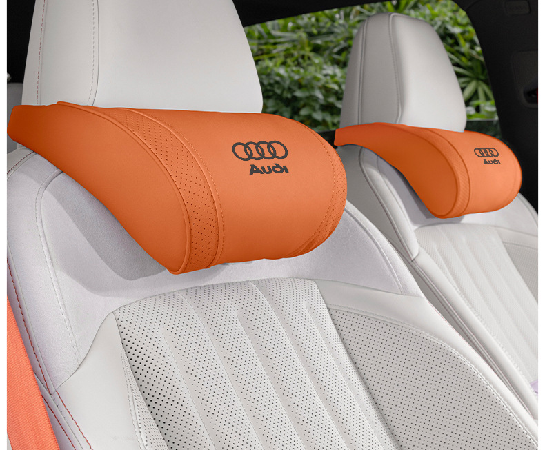 Suitable for Audi A3/A4L/A6L/A8/Q3/Q5/Q7/Q8 Car Headrest, Car Lumbar Support, Neck Pillow and Cushion
