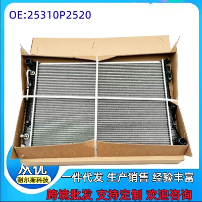 Cross-border wholesale 25310P2520 25310-P2520 car parts radiator water tank drop shipping (Water tank)