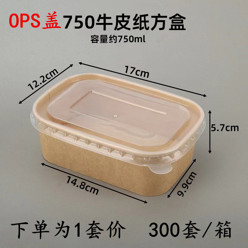 Caja de plástico desechable para llevar caja de embalaje redonda colección completa Caja de comida rápida de tres rejillas caja de plástico transparente cuadrada de cuatro rejillas