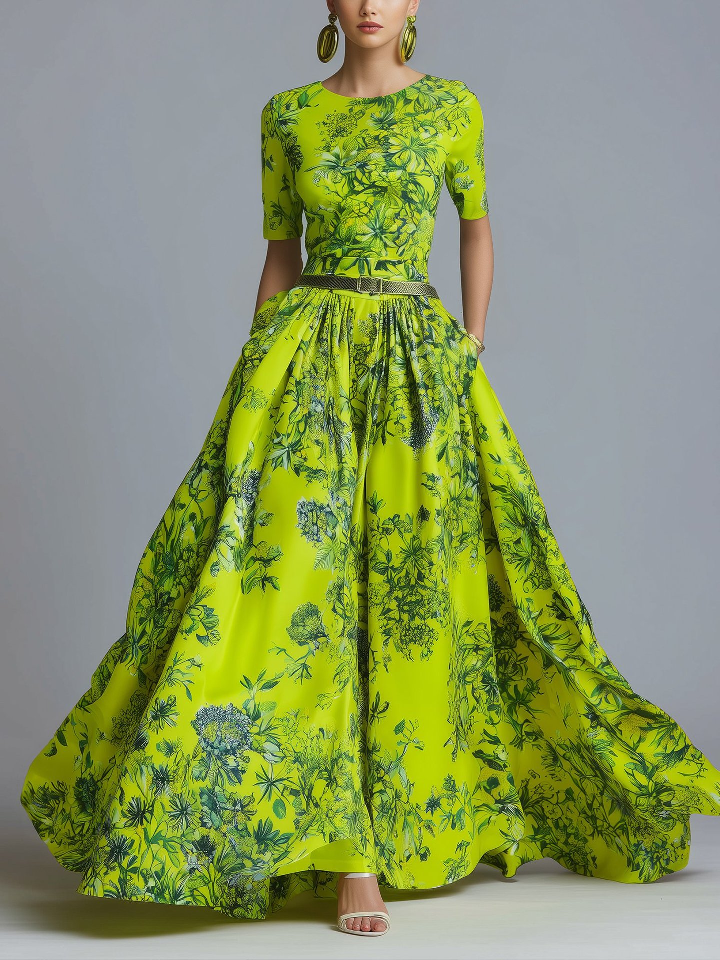 Summer invisible sleevless dress with zipper