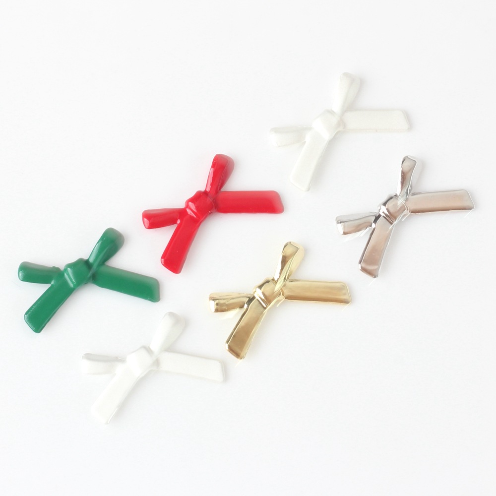 10 PCS/Package Alloy Bow Knot Beads display picture 6