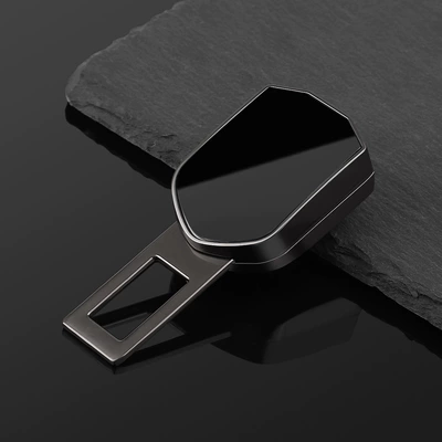 Safety buckle car seat belt extender seat buckle buckle fork connector children pregnant women fixed limit (Car seat belt) - black-no-label