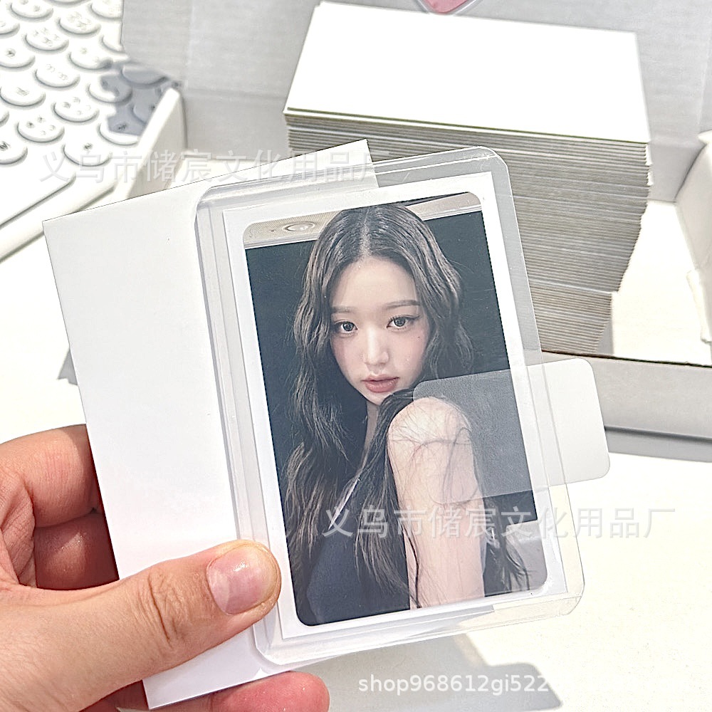 INS cartón pequeño embalaje de tarjetas 1,5mm embalaje de cartón de doble cara Tarjeta de tablero al por mayor A7 cartón