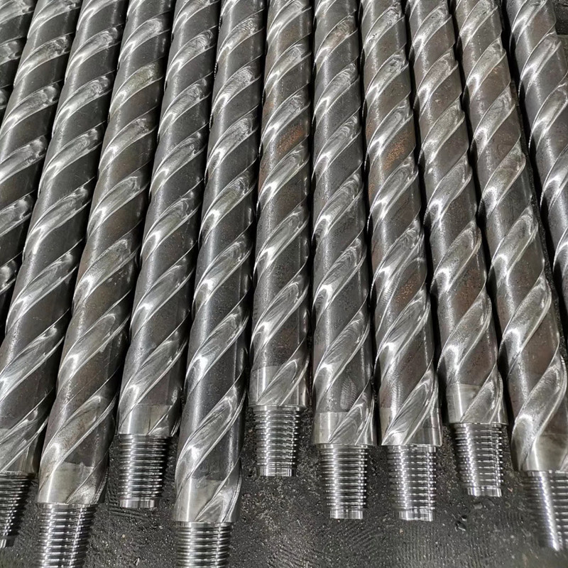 供应73刻槽钻杆坑道钻机用地质钻杆63三棱刻槽钻杆探水探瓦斯钻杆