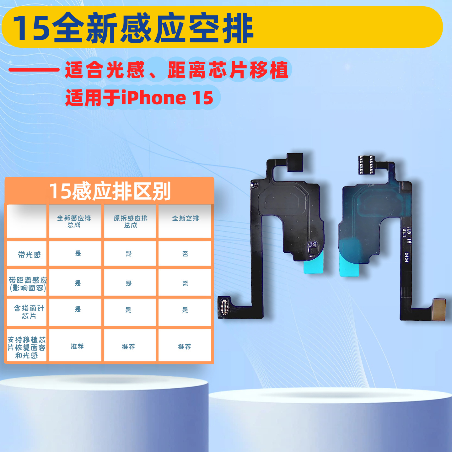 Cable de inducción de auricular, cable de inducción de inundación, cable de inducción de distancia para iPhone