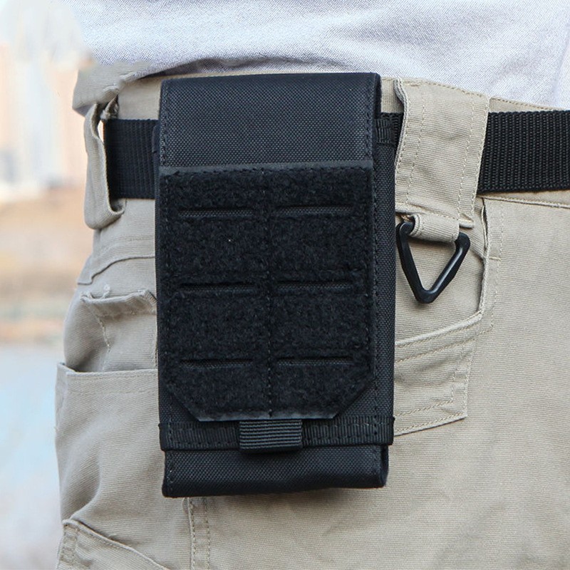 Outdoor Tactical Hiking Multifunctional Laser Mobile Phone Bag molle System Mobile Phone Bag Casual Sports Waist Bag