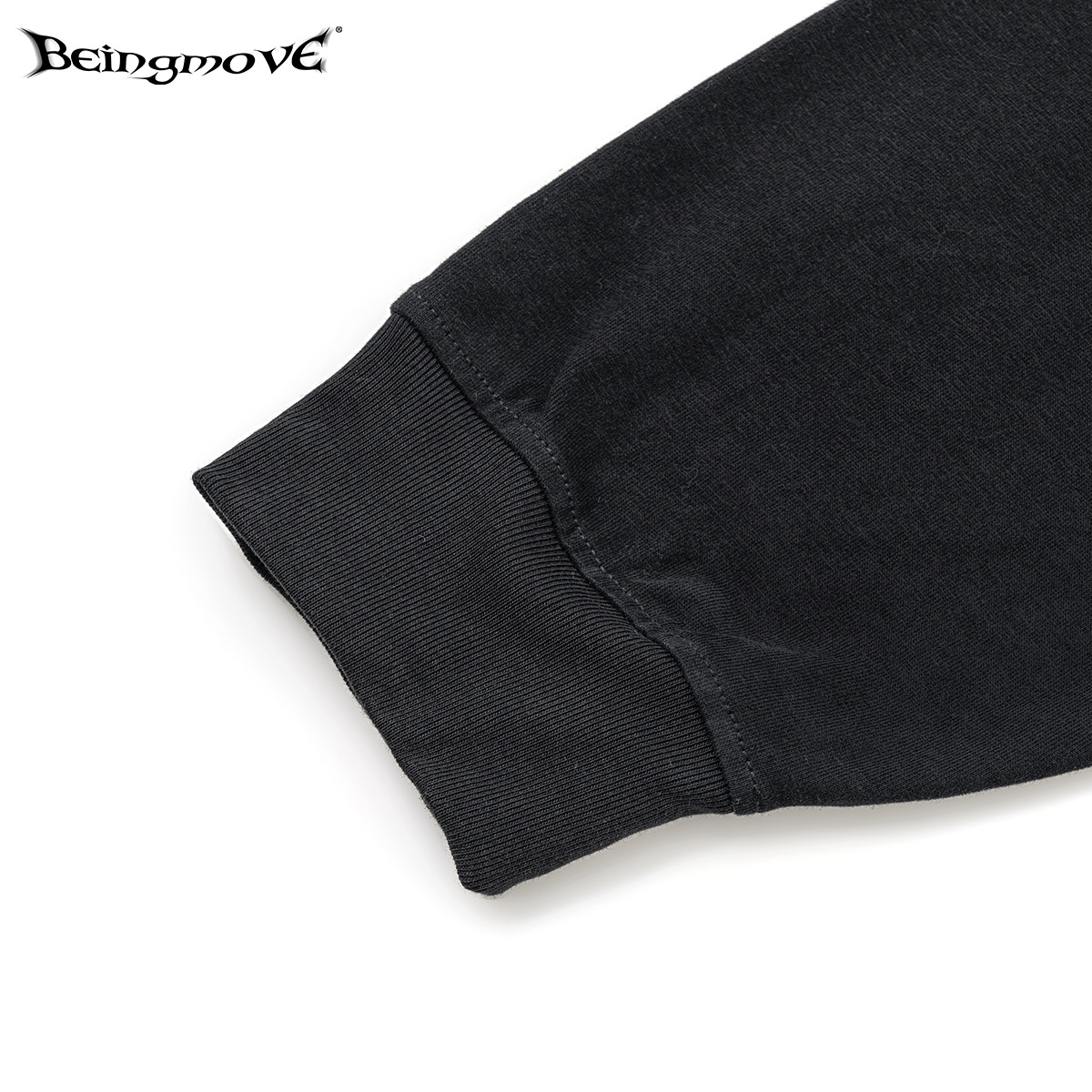 2025 otoño marca de moda americana venta cruzada RRR123FOG retro impresión de alta calle lavado camiseta de manga larga de moda masculina