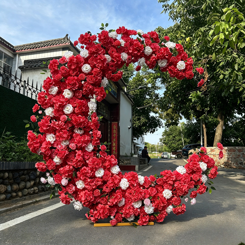 Propósitos de boda Moon Arch Proposal Background Wedding Hotel Fiesta de cumpleaños Moon Simulation Flower Art image 7