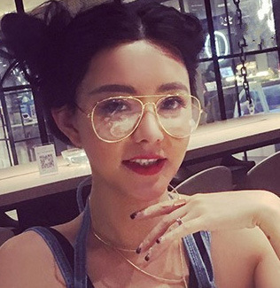 3025 Korean style glasses frame, fashionable retro flat mirror, pilot toad mirror 3026 glasses