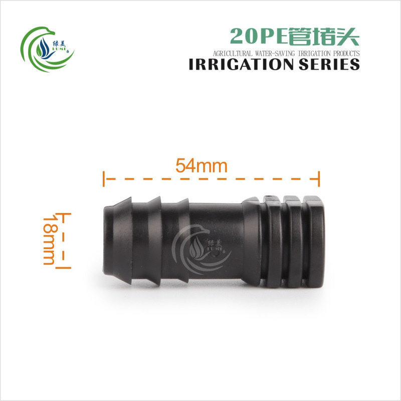 50 tapones de tubos de 20 PE de material POM