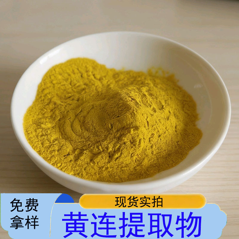 Coptis chinensis extract Water-soluble Coptis chinensis powder in stock Coptis chinensis extract Raw material Coptis chinensis extract Berberine