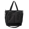 Nylon shoulder bag, capacious one-shoulder bag, fresh linen bag, Korean style