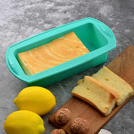 现货硅胶蛋糕模具长面包吐司烤盘DIY烘培工具易脱模硅胶吐司模具