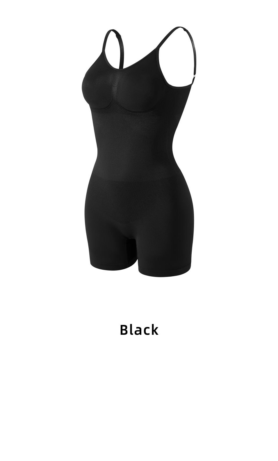 Nahtloser, rückenfreier Shapewear-Body – Bauchkontrolle & Po-Lifting Ganzkörperformer für Damen – Sexy Figurformende Unterwäsche (Schwarz/Nude/Kaffee)_voghion.com