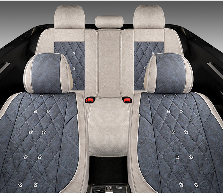2025 New Style Baby's Breath Accessible Luxury Technology Cloth Four-Season Universal Car Seat Cushion Manufacturer Wholesale Enters the High-End