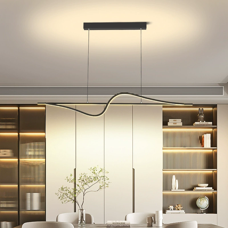 LED минималистичная модная потолочная лампа для гостиной, передние фары кофейного бара для офиса, светильники