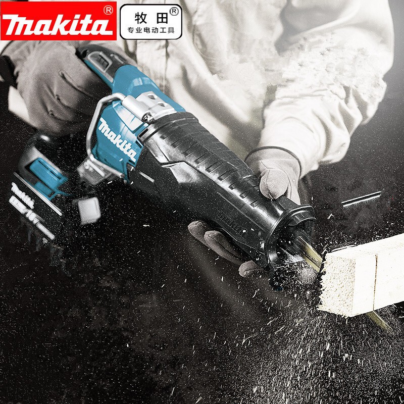 18V sierra recíproca recargable de litio sierra eléctrica sierra eléctrica sierra de madera portátil DJR187 eléctrica