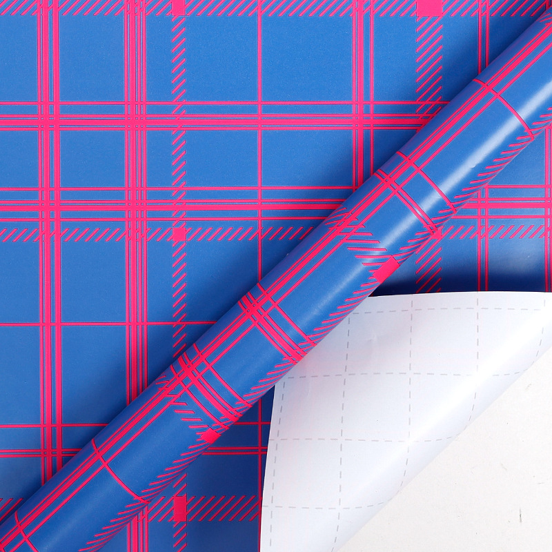 Amazon venta caliente papel de envoltura fluorescente de gran tamaño papel de regalo creativo día de San Valentín papel de embalaje de regalo de cumpleaños para niños